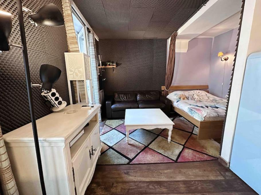 Studio With Home Cinema@Paris Chatelet Exterior foto