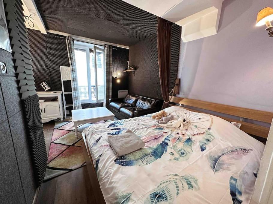 Studio With Home Cinema@Paris Chatelet Exterior foto